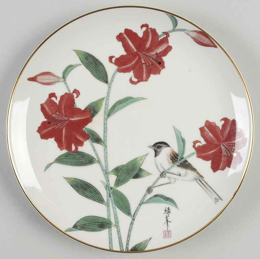 Gardens of The Orient Summer's Glory - No Box by Hamilton Collection-1