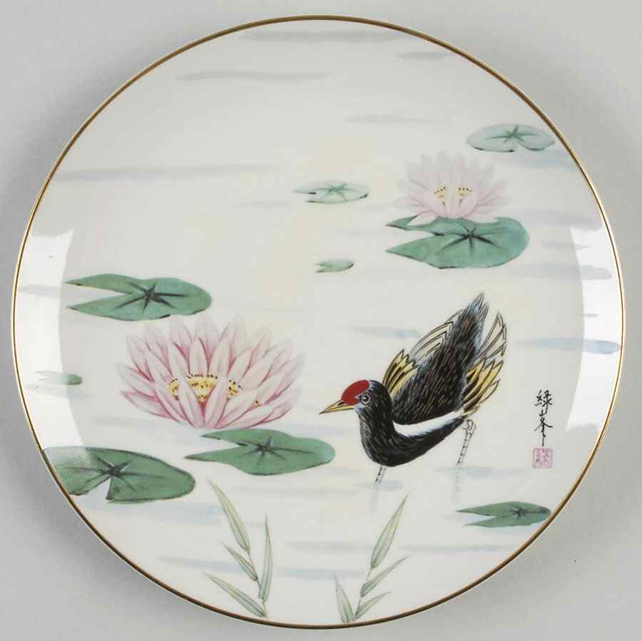 Gardens of The Orient The Tranquil Pond - Boxed by Hamilton Collection-1