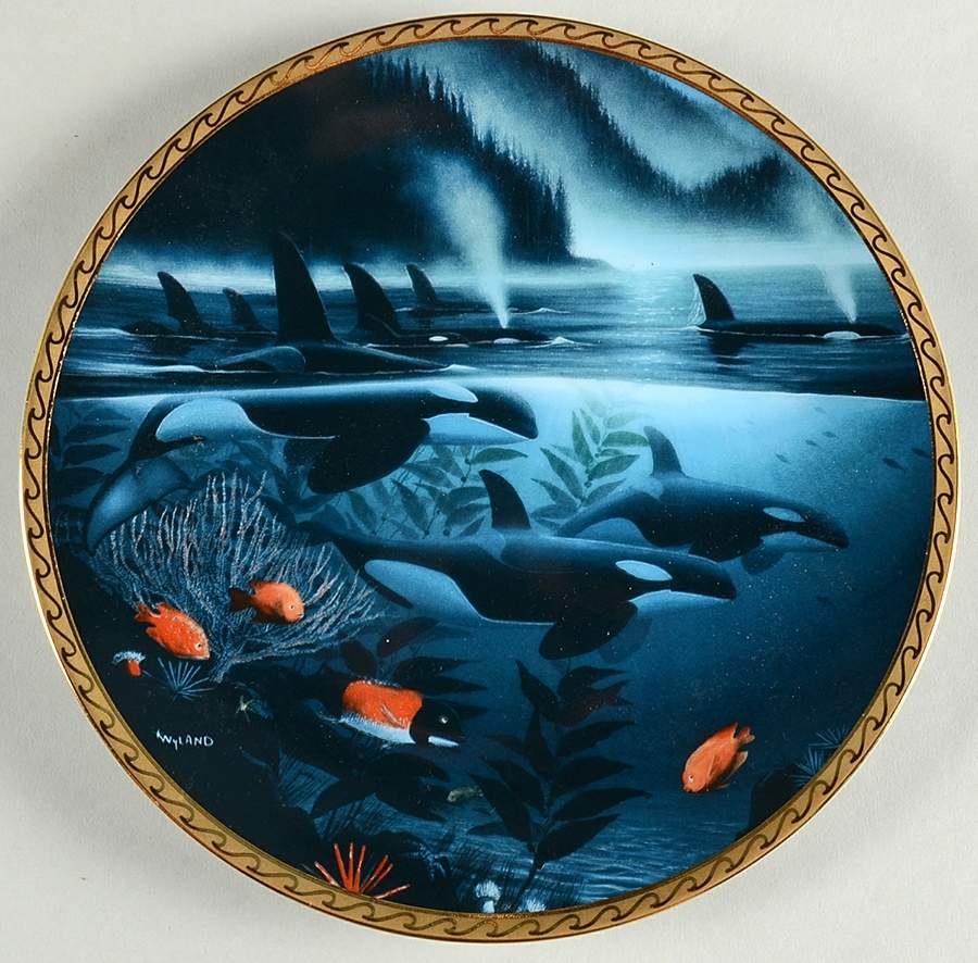 Great Mammals of Sea Orca Journey - Boxed by Hamilton Collection-1