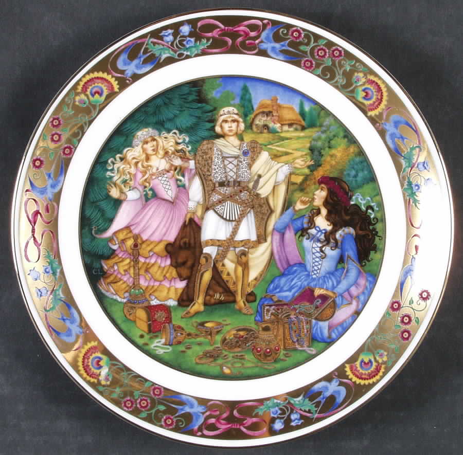 Golden Classics Snow White And Red Rose - Boxed by Hamilton Collection-1