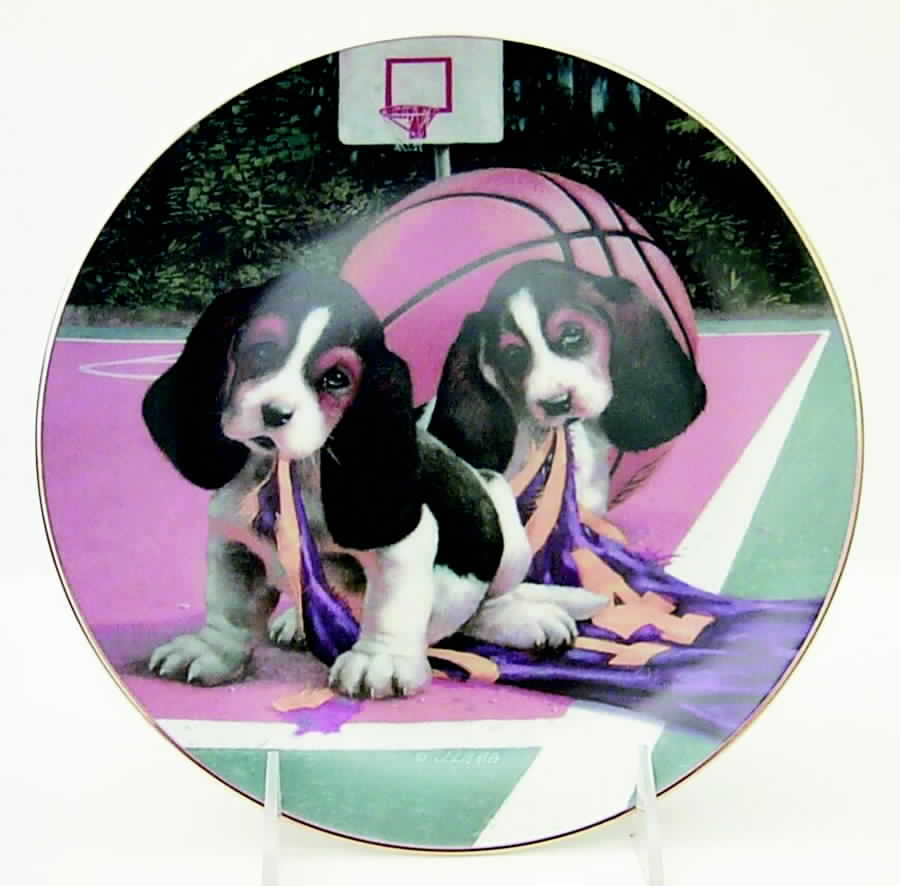 Good Sports Bassetball - Boxed by Hamilton Collection-1
