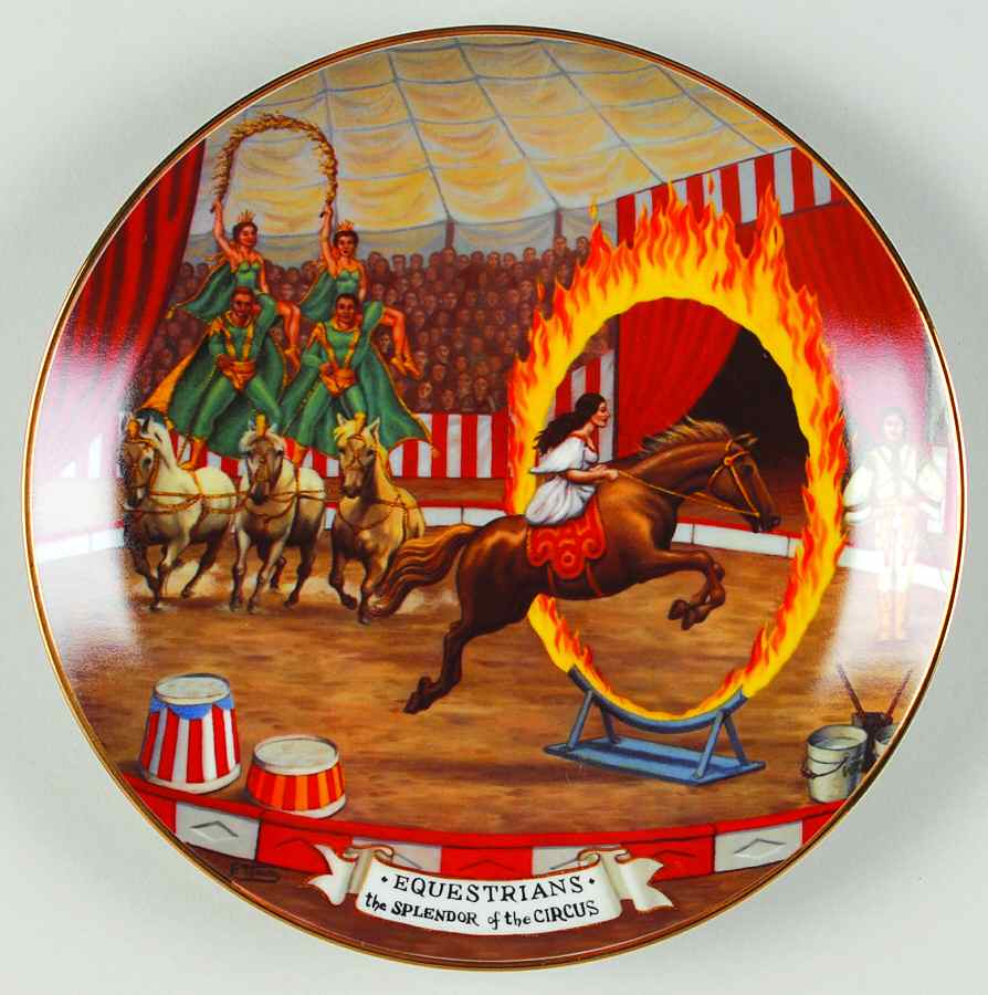 The Greatest Show On Earth Equestrians-The Splendor Of The Circus - Boxed by Hamilton Collection-1