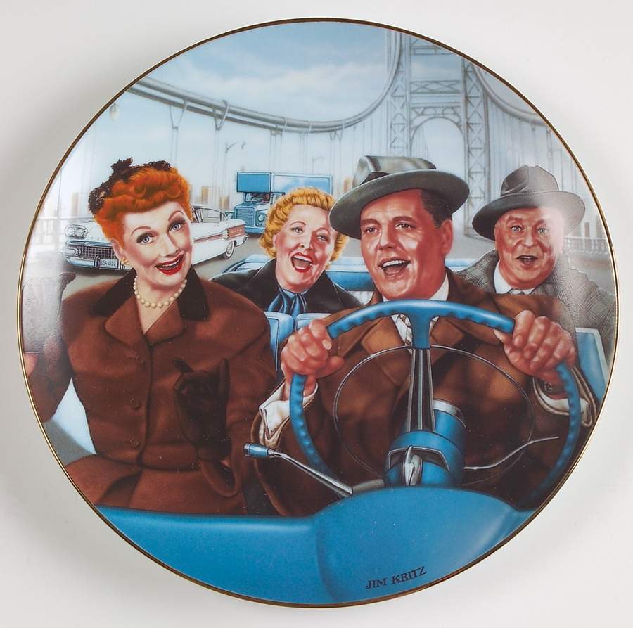 I Love Lucy Collection California Here We Come - No Box by Hamilton Collection-1