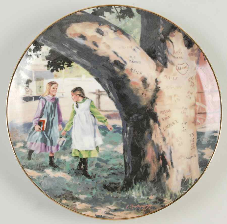 Little House On The Prairie The Sweetheart Tree - Boxed by Hamilton Collection-1