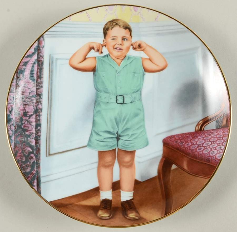 Little Rascals Spanky's Pranks - No Box by Hamilton Collection-1