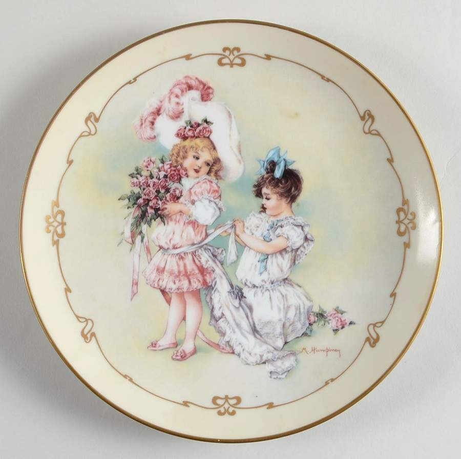 Little Ladies Playing Bridesmaids - With Box by Hamilton Collection-1