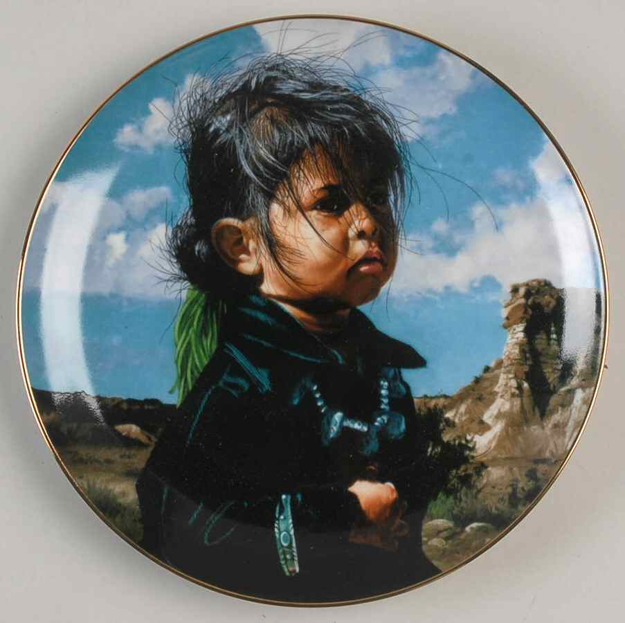The Proud Nation Navajo Little One - No Box by Hamilton Collection-1