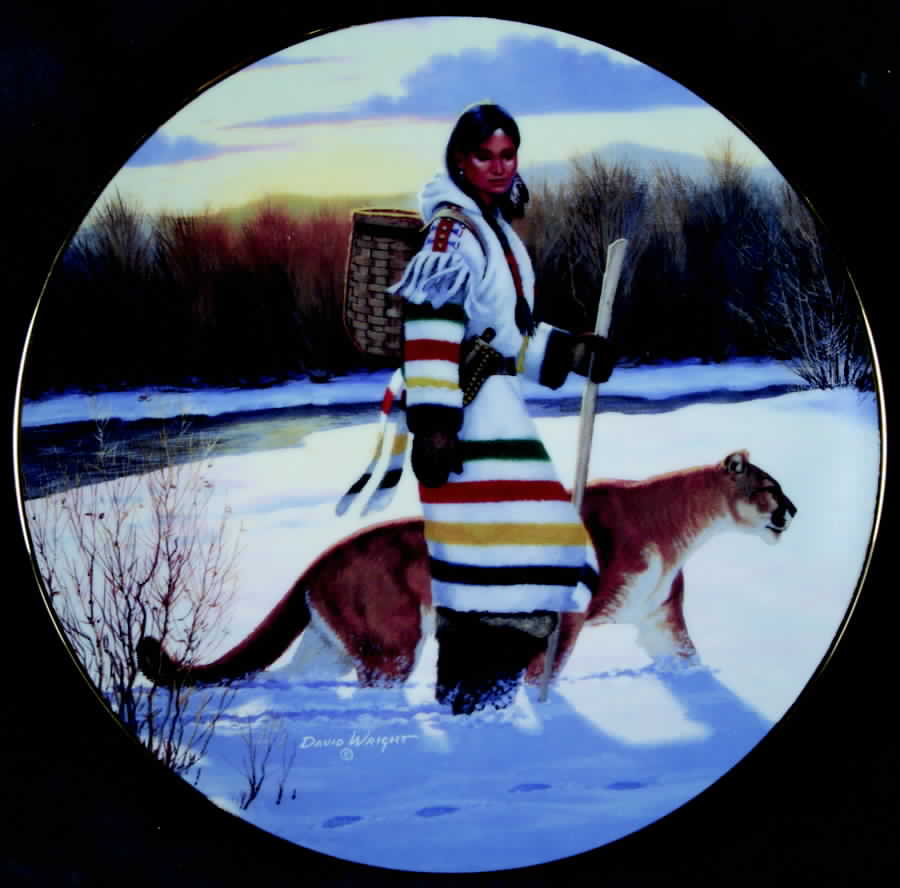 Princesses of the Plains Winter's Rose - No Box by Hamilton Collection-1