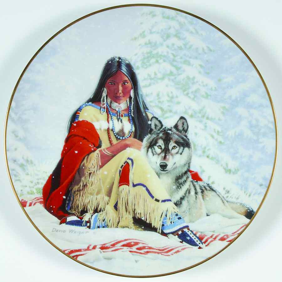 Princesses of the Plains Snow Princess - No Box by Hamilton Collection-1