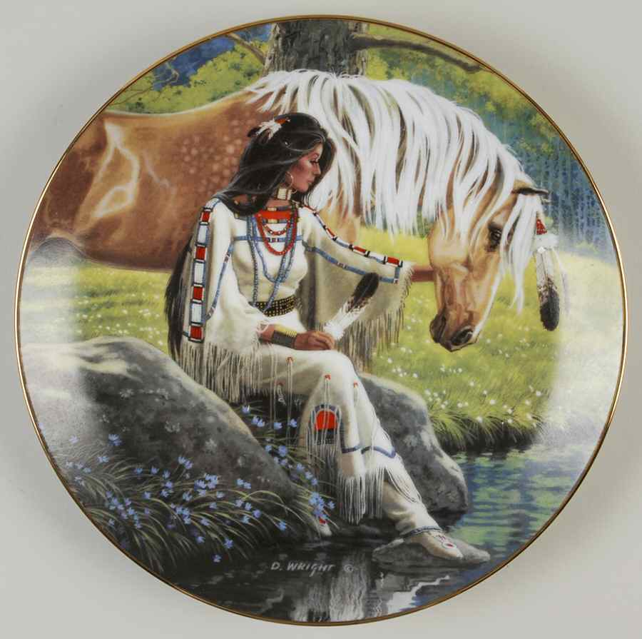 Princesses of the Plains Prairie Flower - No Box by Hamilton Collection-1