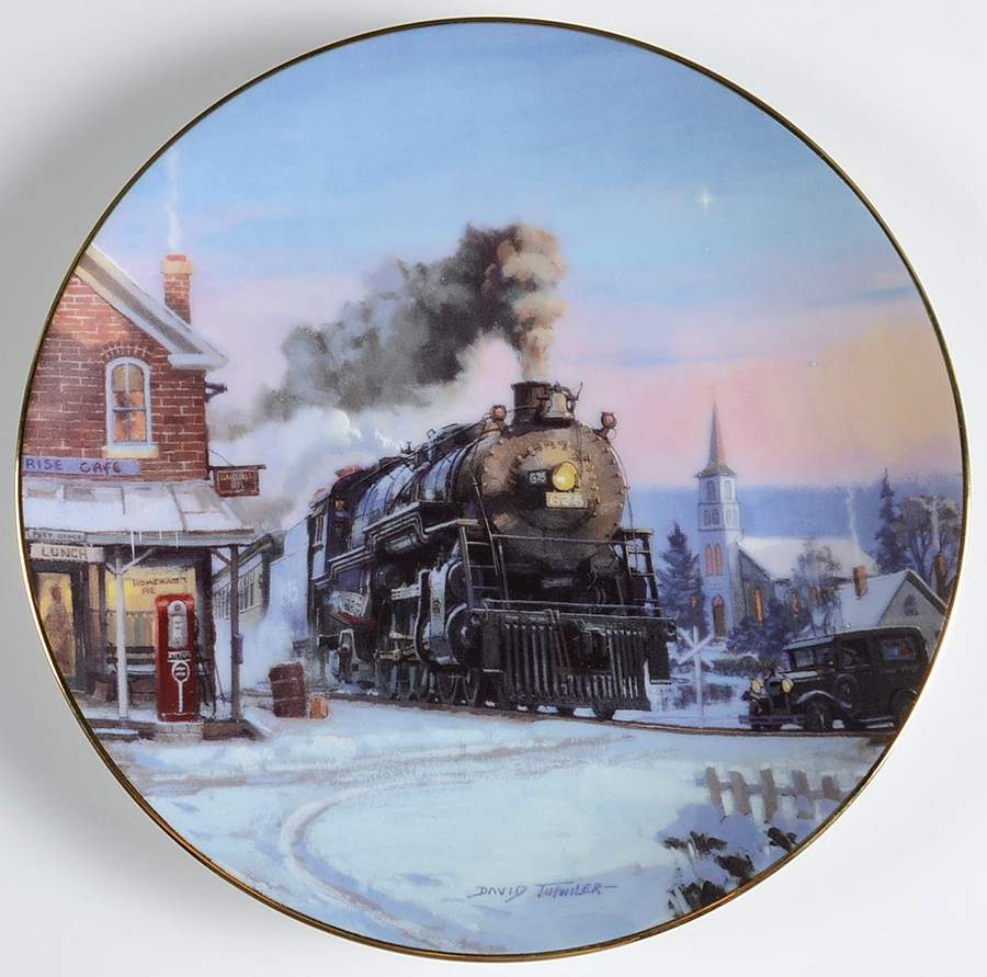 Romance of The Rails Morning Star - No Box by Hamilton Collection-1