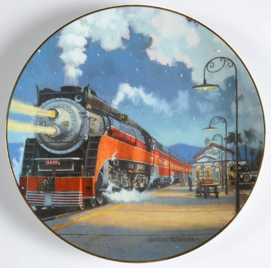 Romance of The Rails Starlight Limited - No Box by Hamilton Collection-1