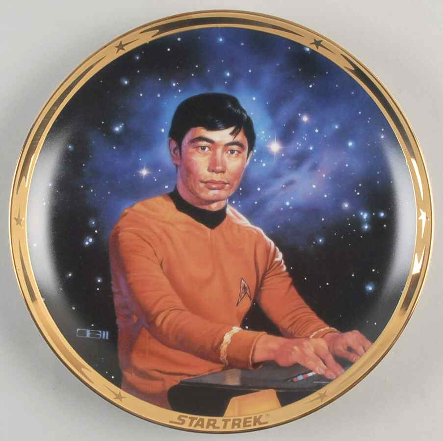 Star Trek-25th Anniversary Sulu - Boxed by Hamilton Collection-1