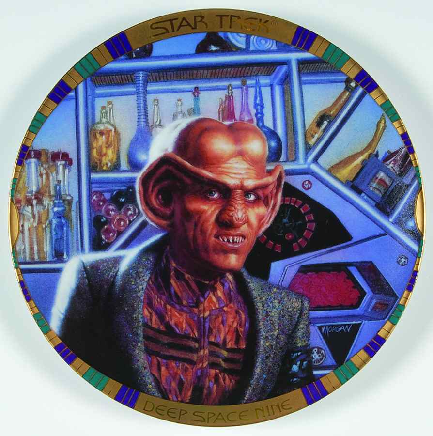 Deep Space Nine Proprietor Quark - No Box by Hamilton Collection-1