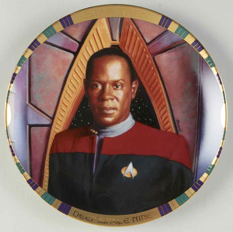 Deep Space Nine Commander Benjamin Sisko - No Box by Hamilton Collection-1