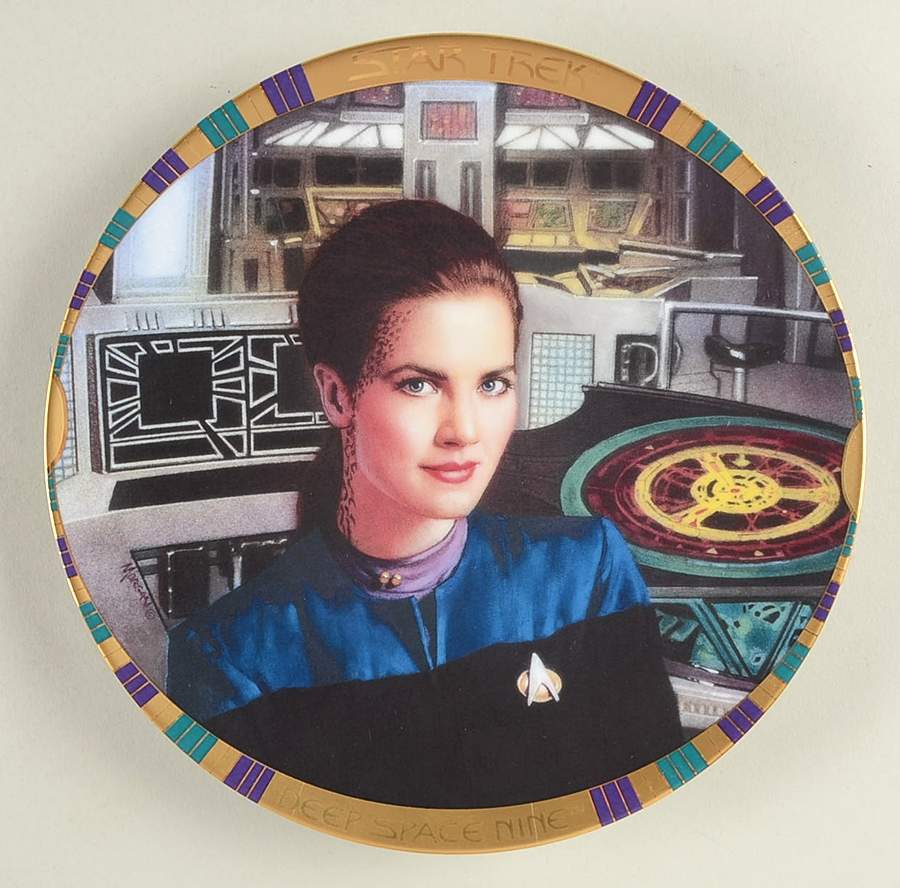 Deep Space Nine Lieutenant Jadza Dax - No Box by Hamilton Collection-1