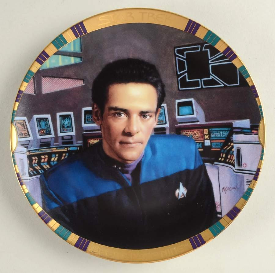 Deep Space Nine Doctor Julian Bashir - No Box by Hamilton Collection-1