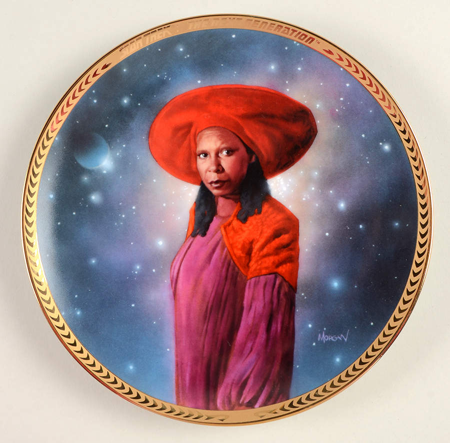 Star Trek Next Generation 5th Anniversary Guinan - No Box by Hamilton Collection-1