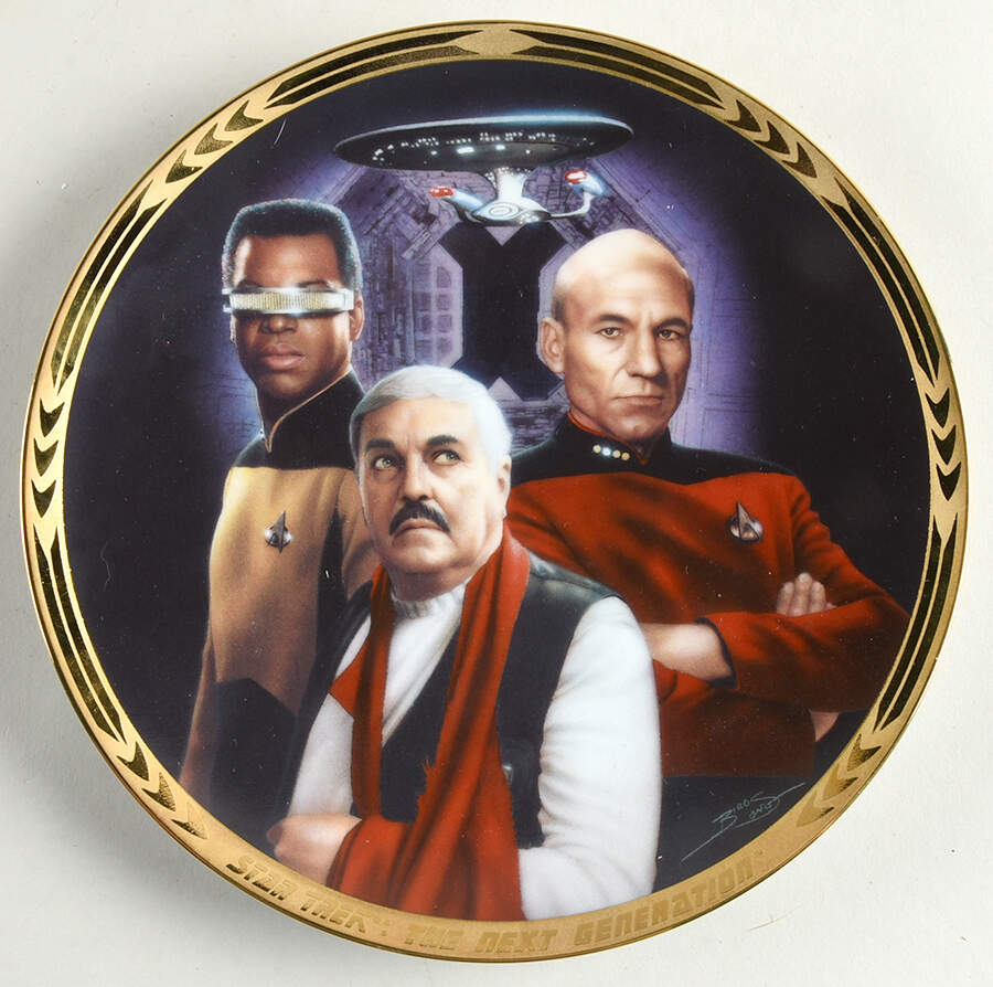 Star Trek the Next Generation: Episodes Relics - No Box by Hamilton Collection-1
