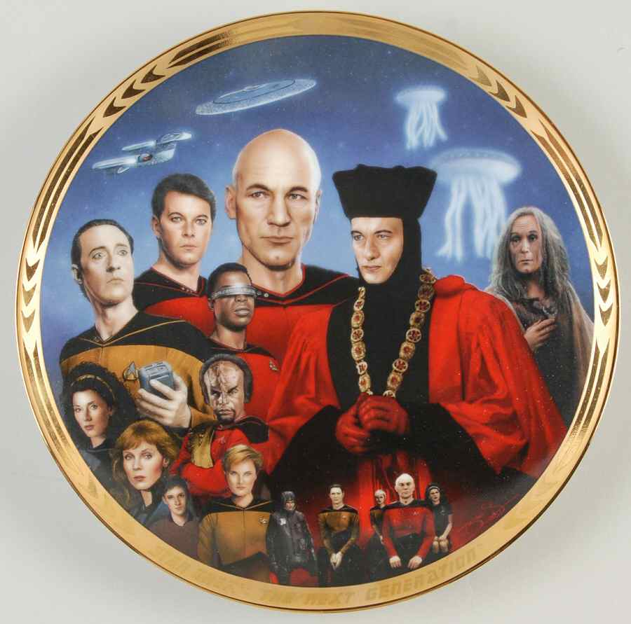 Star Trek the Next Generation: Episodes Encounter At Far Point - No Box by Hamilton Collection-1