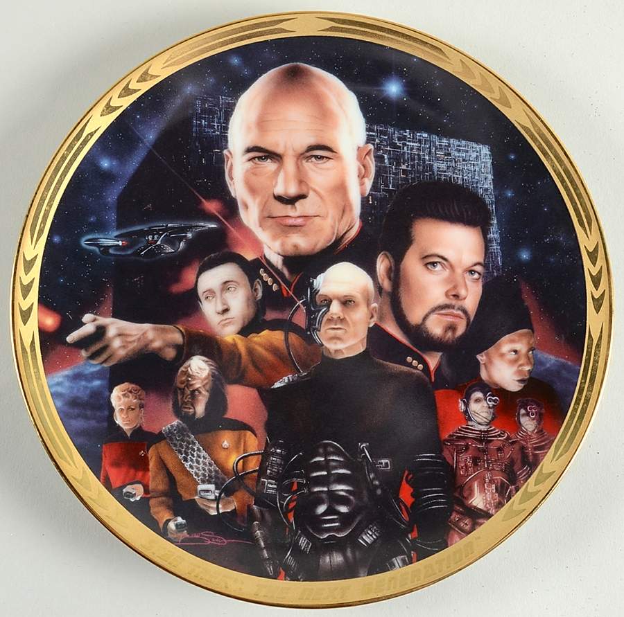 Star Trek the Next Generation: Episodes Best Of Both Worlds - No Box by Hamilton Collection-1