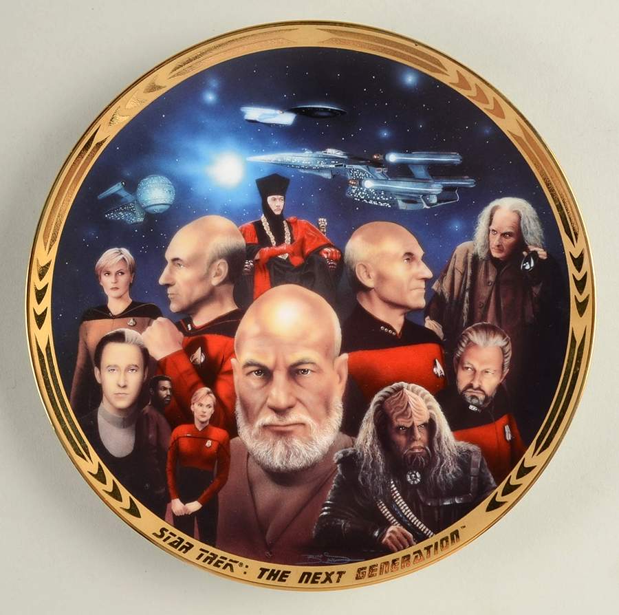 Star Trek the Next Generation: Episodes All Good Things - No Box by Hamilton Collection-1