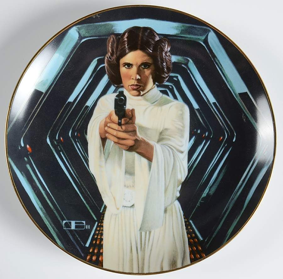 Star Wars Princess Leia - No Box by Hamilton Collection-1