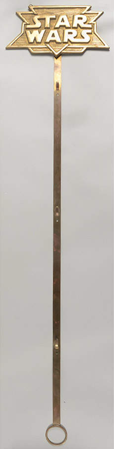 Star Wars Trilogy Brass Plate Display - No Box by Hamilton Collection-1