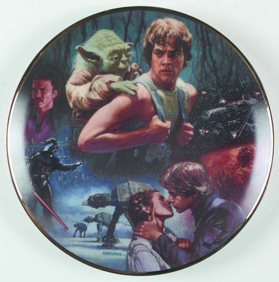 Star Wars Trilogy Empire Strikes Back - No Box by Hamilton Collection-1