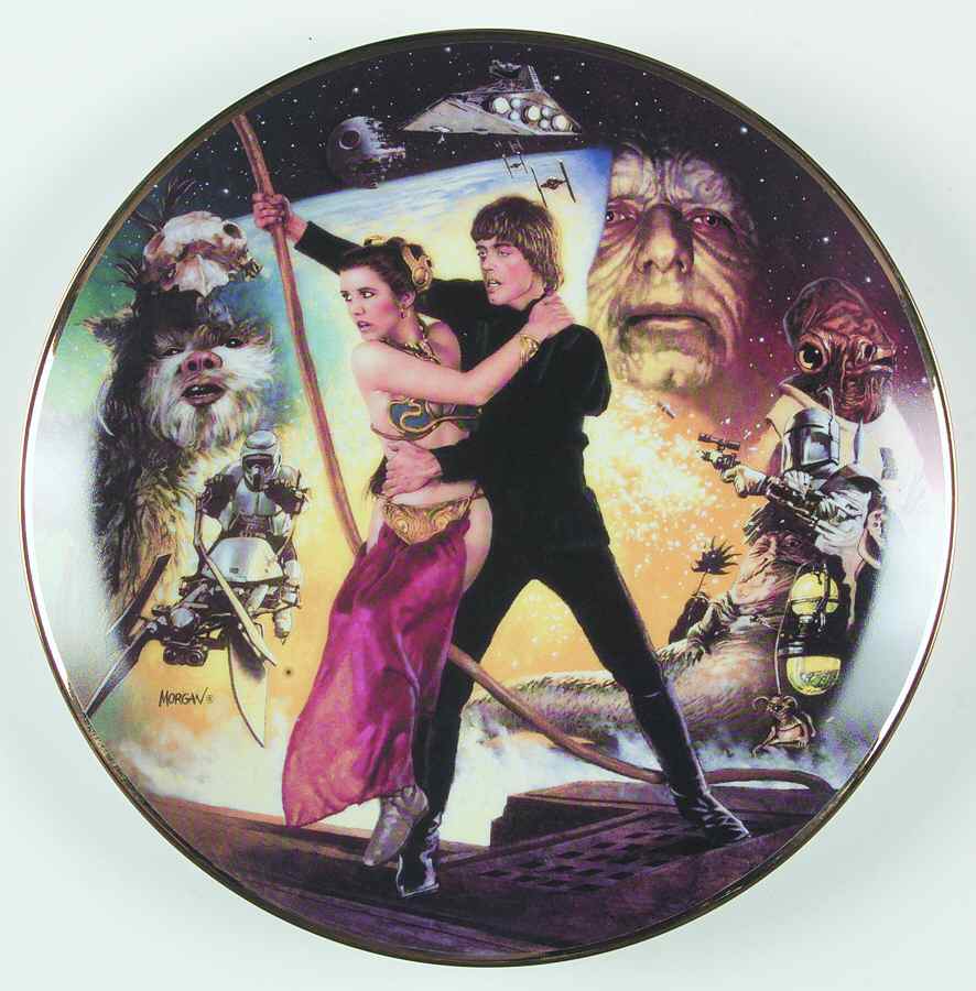 Star Wars Trilogy Return Of The Jedi - No Box by Hamilton Collection-1