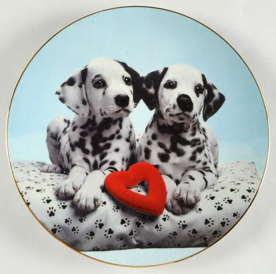Those Delightful Dalmatians A Spot In My Heart - Boxed by Hamilton Collection-1