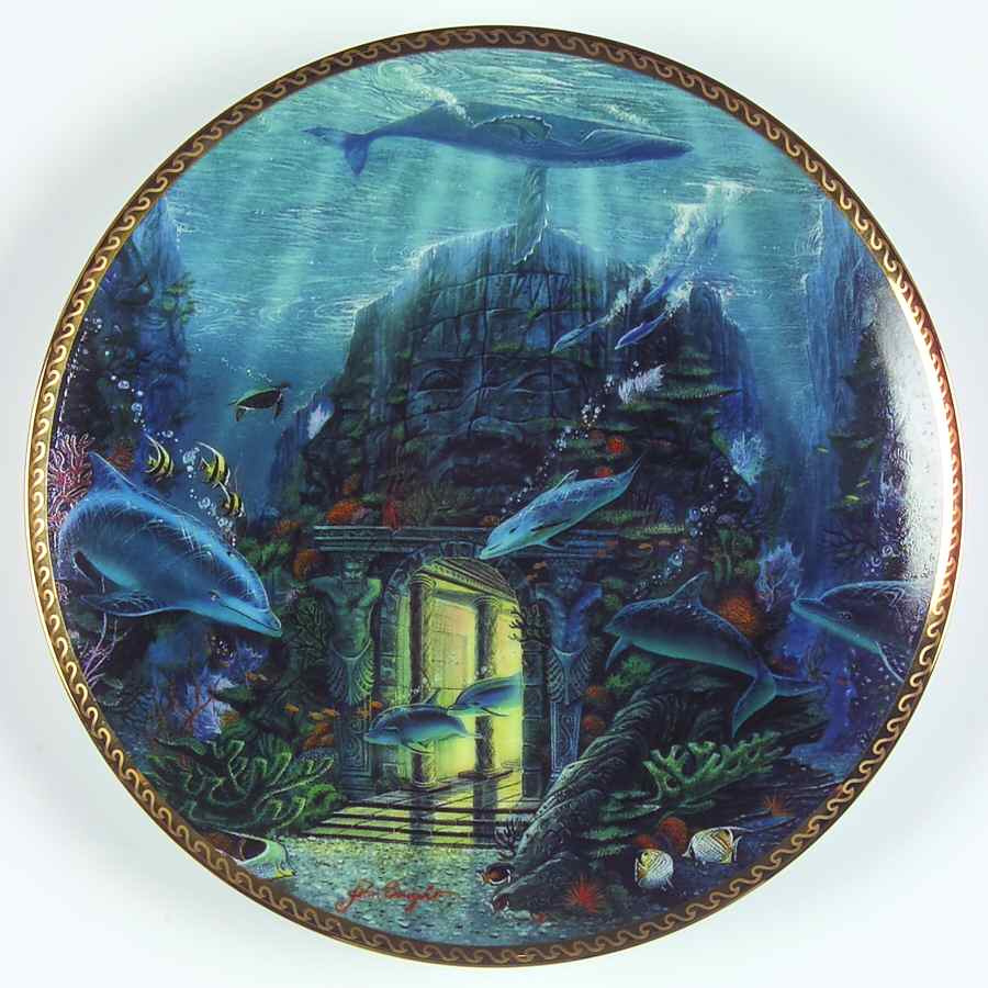 Undersea Visions Temple Of Treasures - Boxed by Hamilton Collection-1