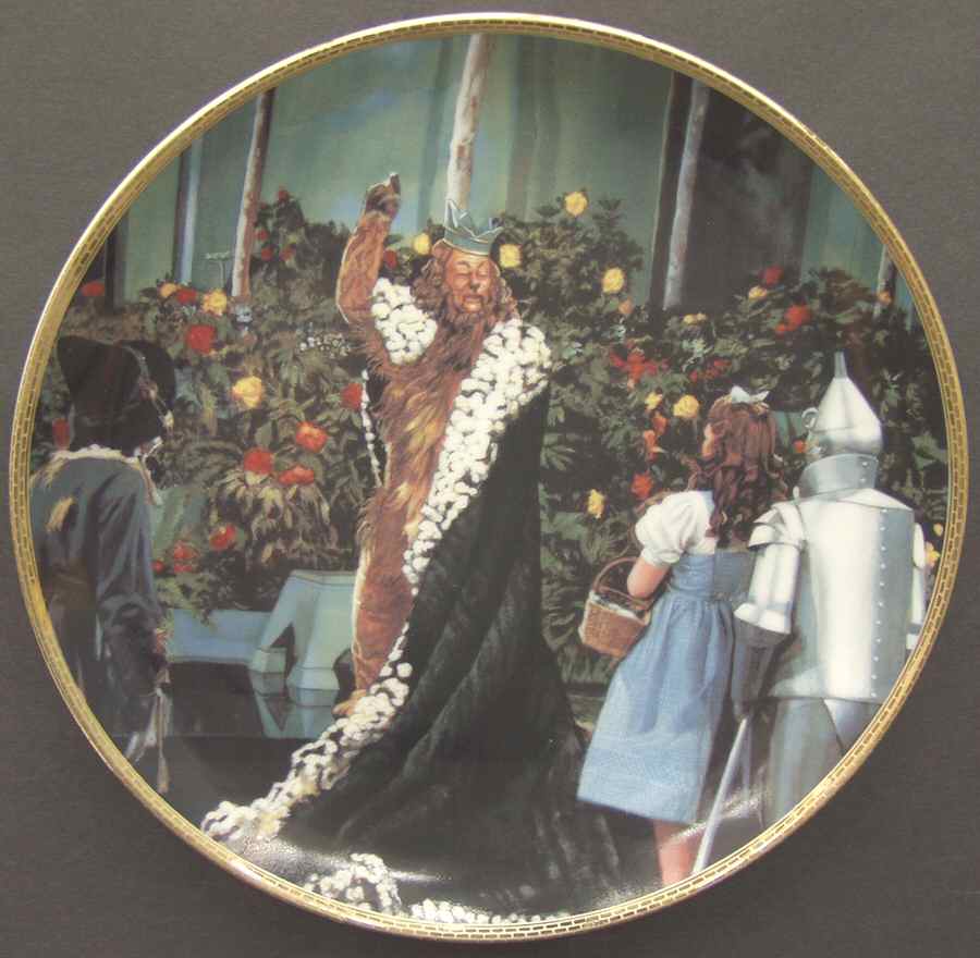 Wizard of Oz Commemorative If I Were King Of The Forest - Boxed by Hamilton Collection-1