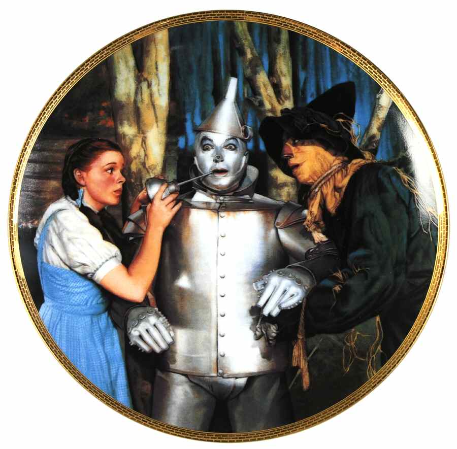 Wizard of Oz Commemorative The Tin Man Speaks - Boxed by Hamilton Collection-1