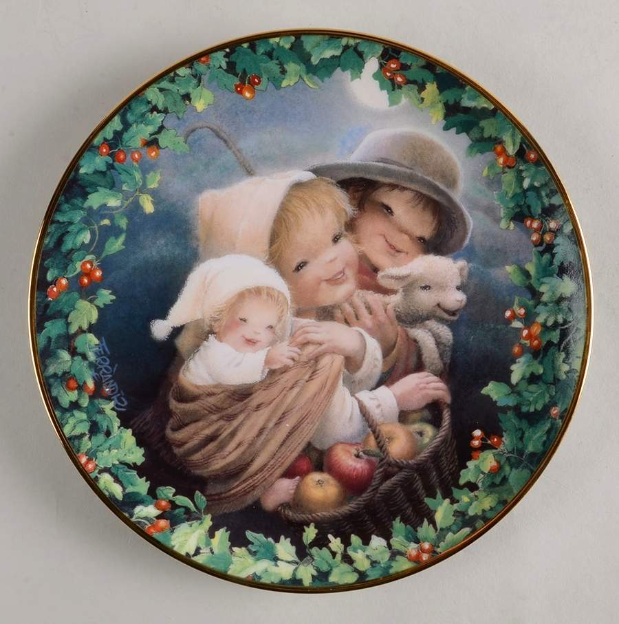 A Child's Christmas Little Shepherd Family - No Box by Hamilton Collection-1