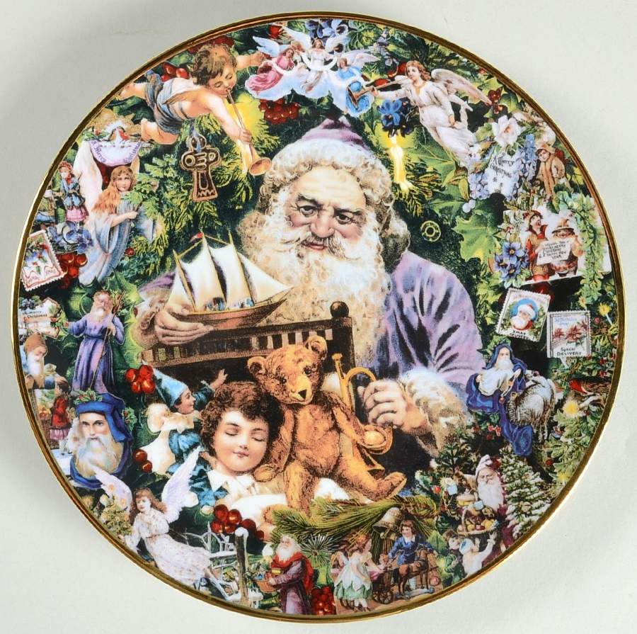 Victorian Christmas Memories Dreaming Of Santa - No Box by Hamilton Collection-1