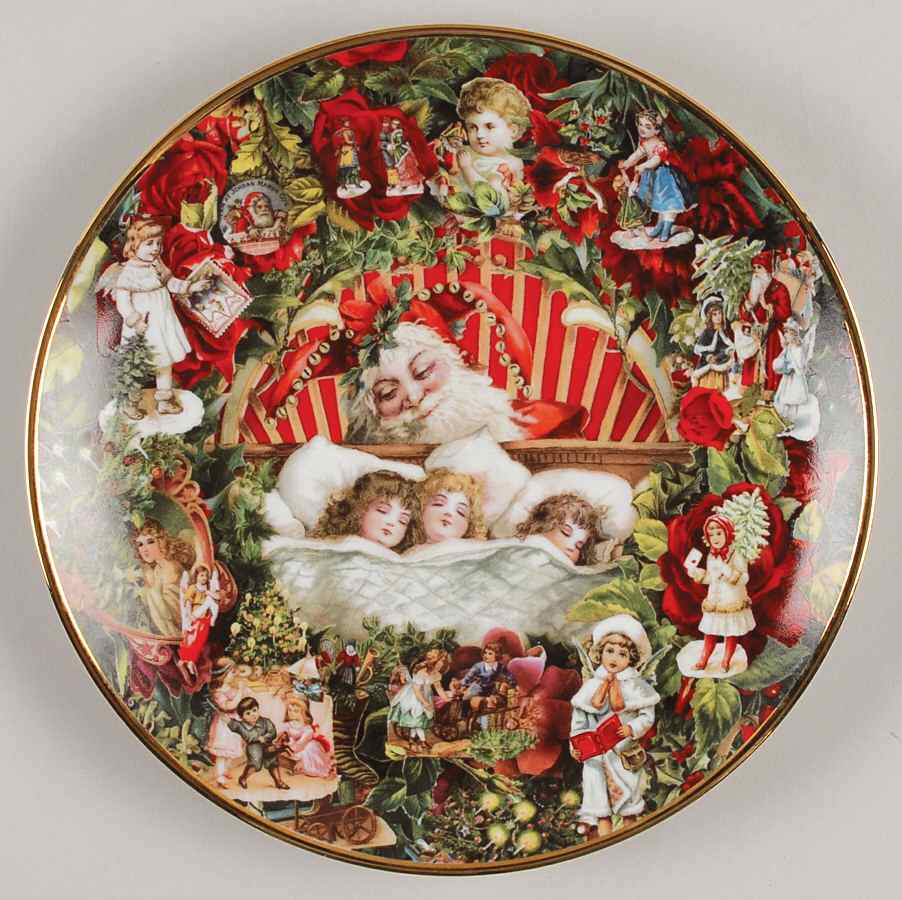Victorian Christmas Memories With Visions Of Sugar Plums - No Box by Hamilton Collection-1