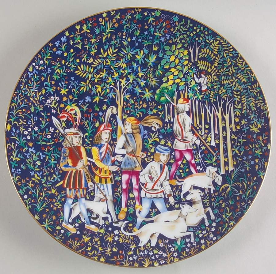 La Chasse A La Licorne Start Of The Hunt - Boxed by Haviland & Parlon-1