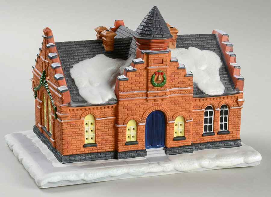 Rockwell's Christmas in Stockbridge The Town Office-6 7/8"L - Boxed by Hawthorne Village-1