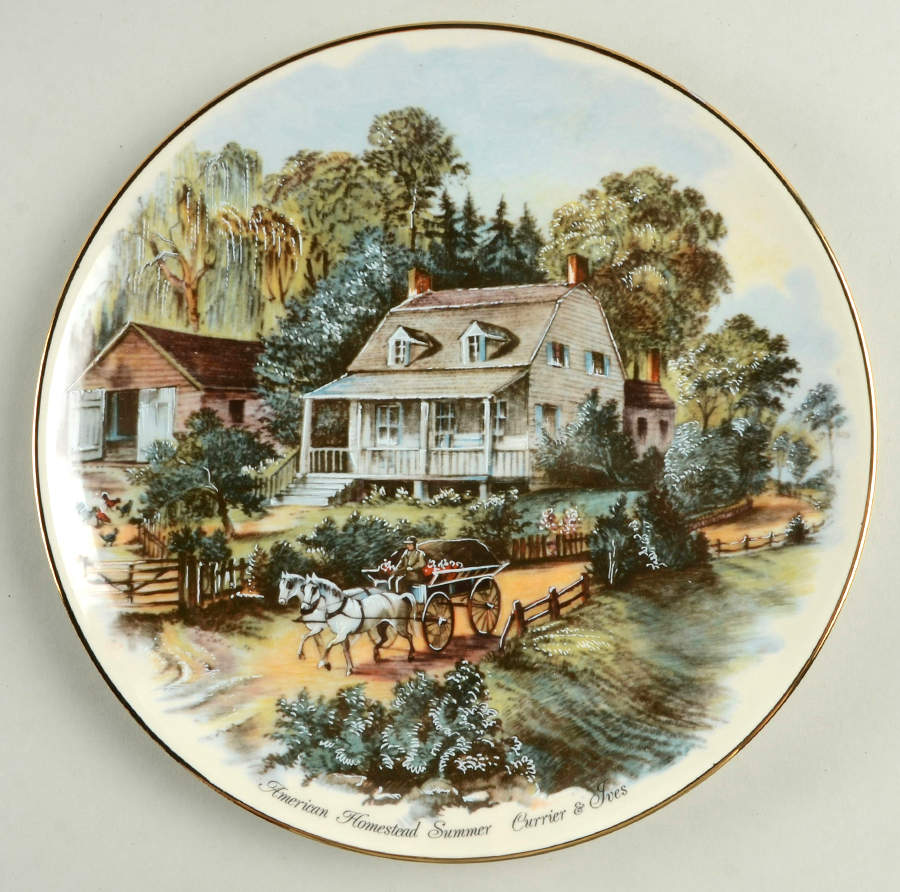 Currier & Ives America American Farm Summer - No Box by Heritage House-1