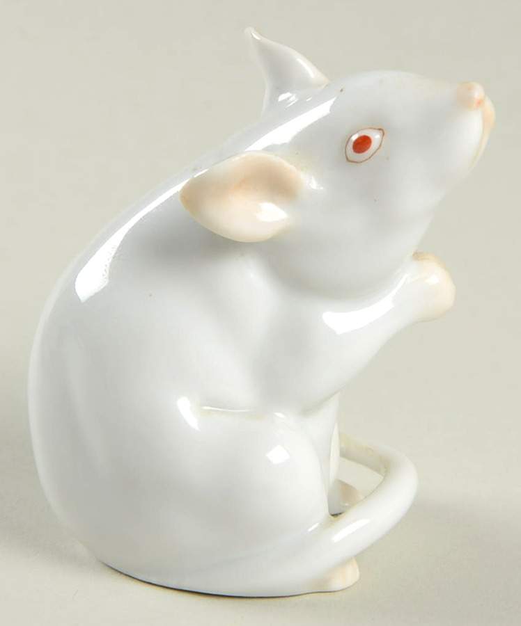 Rodents Mouse-Natural - No Box by Herend-1