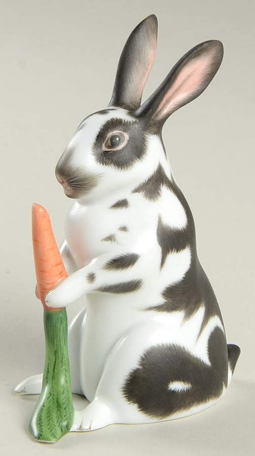 Woodland Creatures Series Garden Bunny-Natural - Boxed by Herend-1