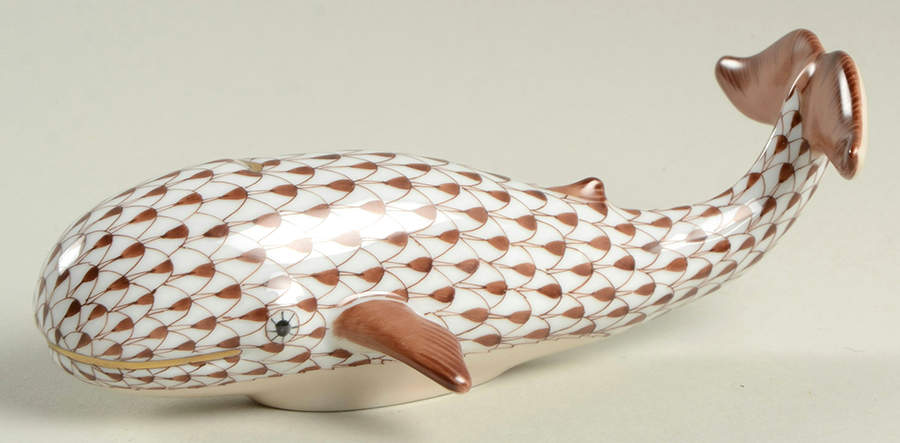 Sea Marine Animals Whale-Chocolate - No Box by Herend-1
