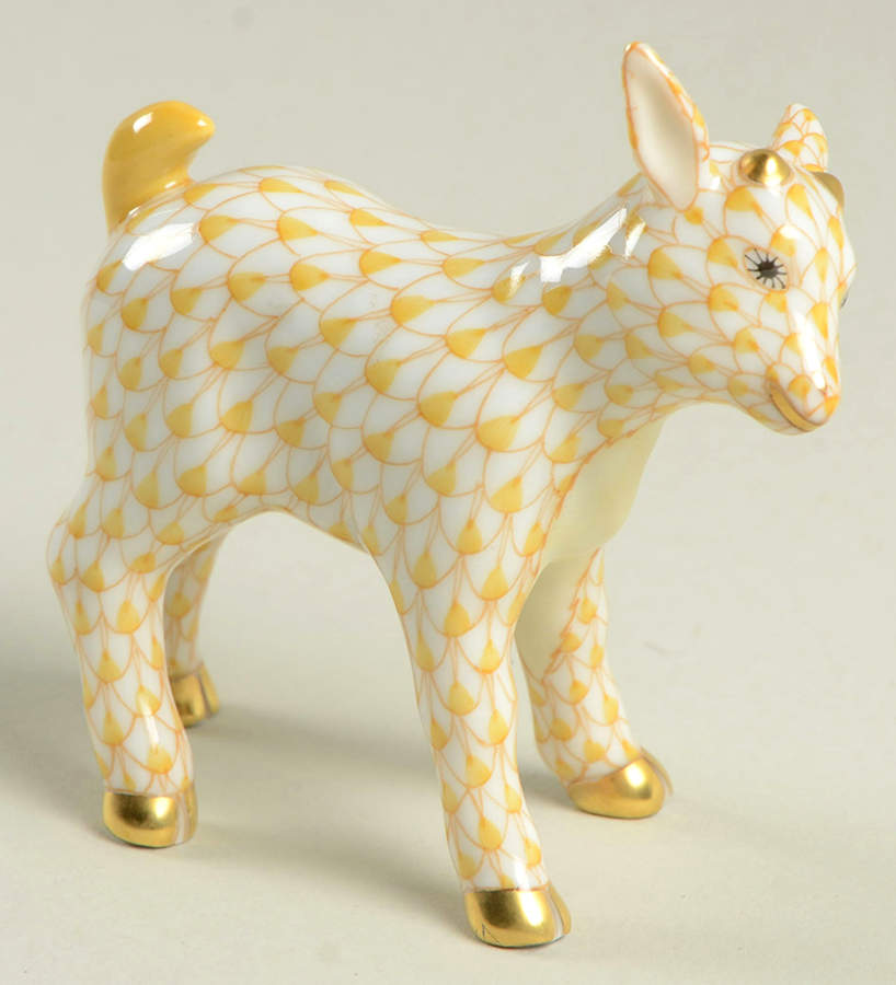 Lambs & Goats Baby Goat-Butterscotch - No Box by Herend-1