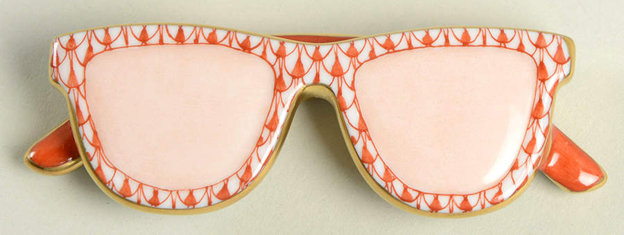 Manmade Objects Sunglasses-Rust - No Box by Herend-1