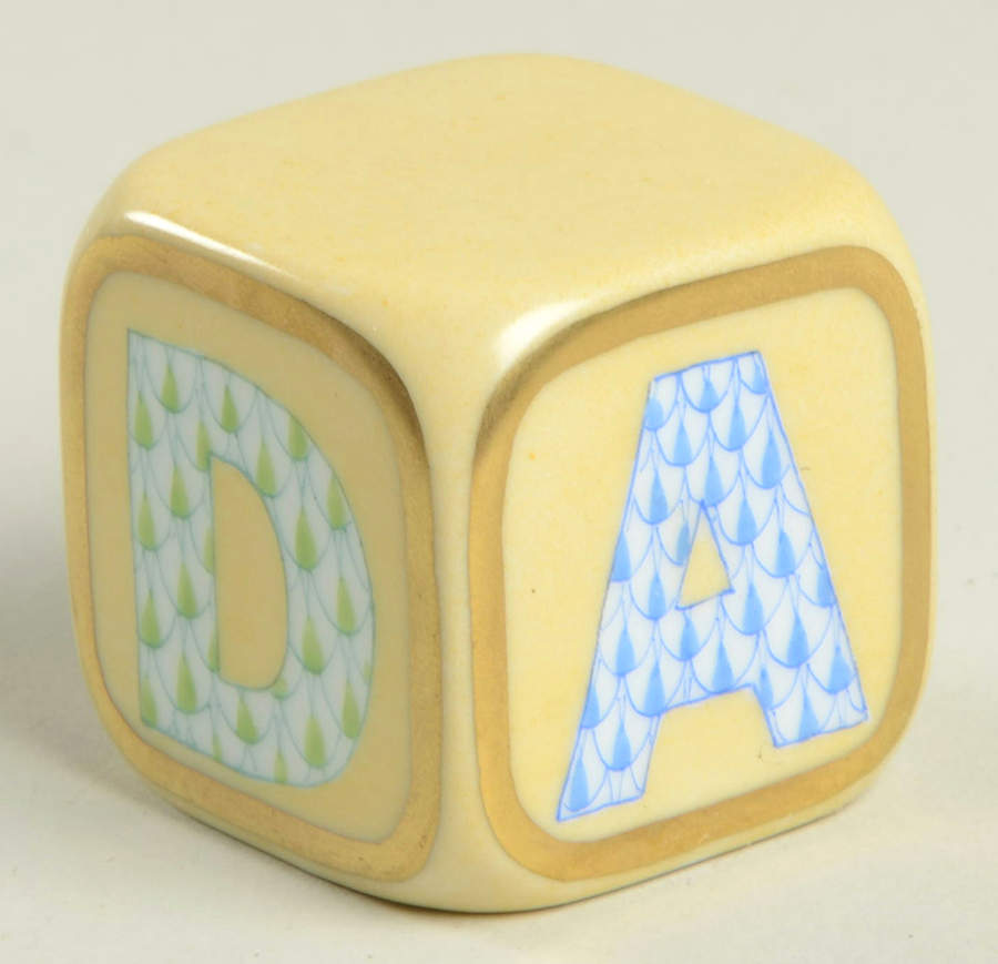 Childrens's Gifts & Toys Abc Cube-Multicolor - No Box by Herend-1