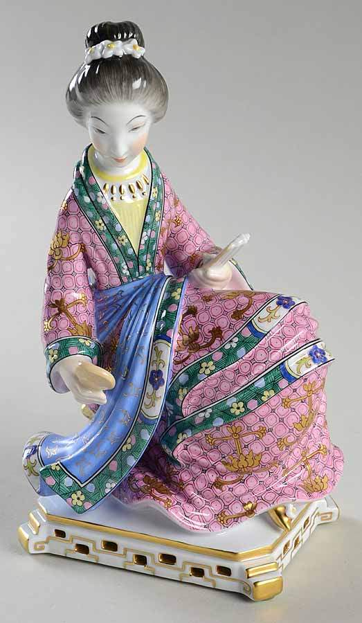 Asian Geisha-Empire - Boxed by Herend-1