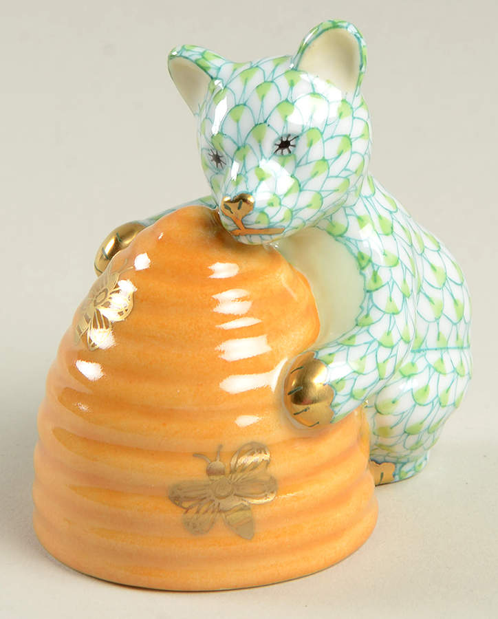 Bears Honey Bear-Key Lime - No Box by Herend-1