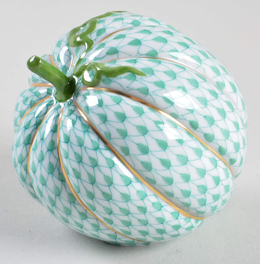 Fruits & Vegetables Acorn Squash-Green - No Box by Herend-1