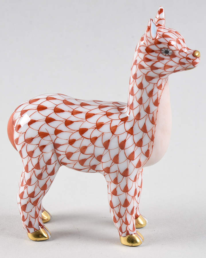 Horses (Equine) Alpaca-Rust - No Box by Herend-1